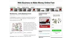 Desktop Screenshot of ez4u2gowebbusiness.com